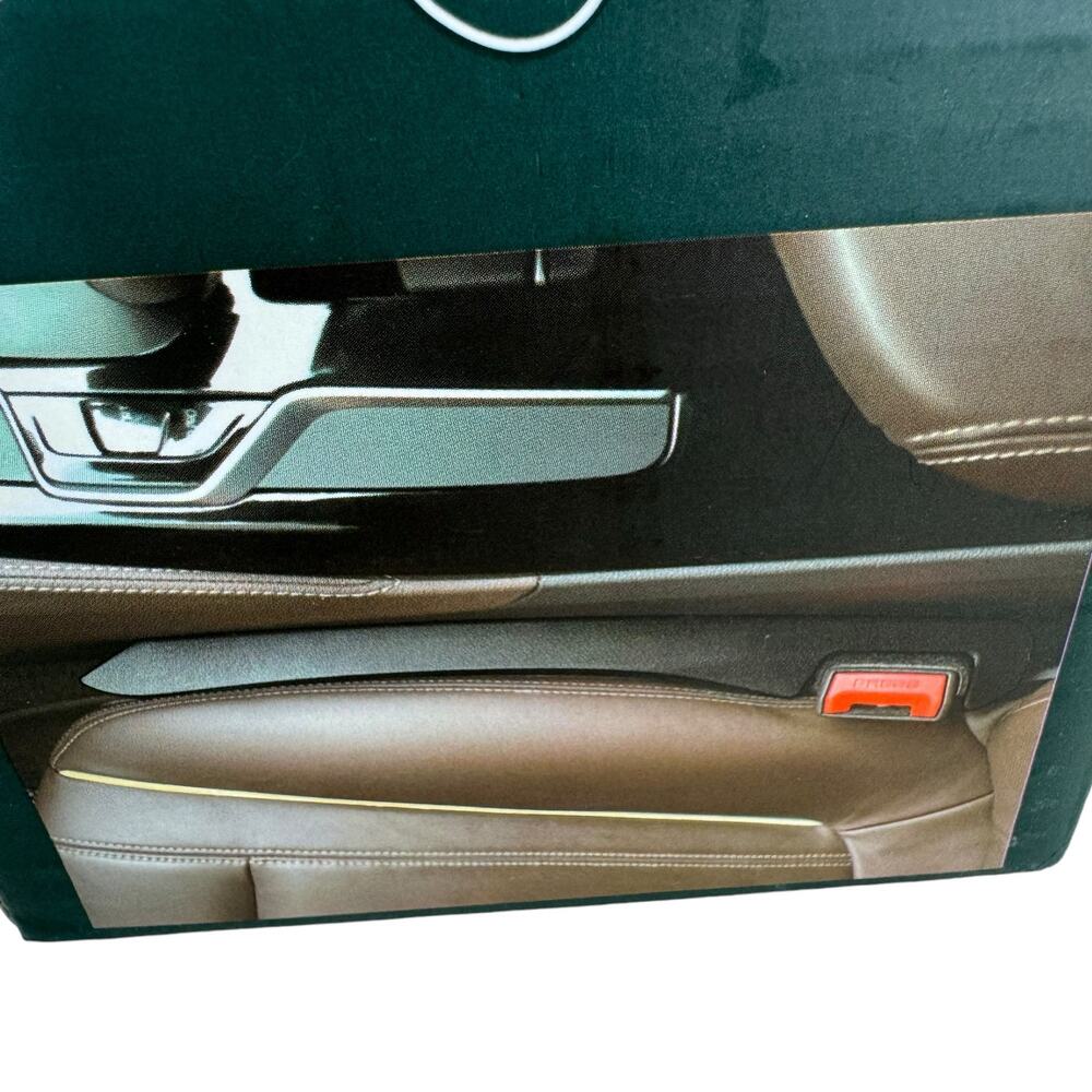 New In Box Car Seat Gap Filler Wine Red Burgundy Universal‎ Size Set Of 2